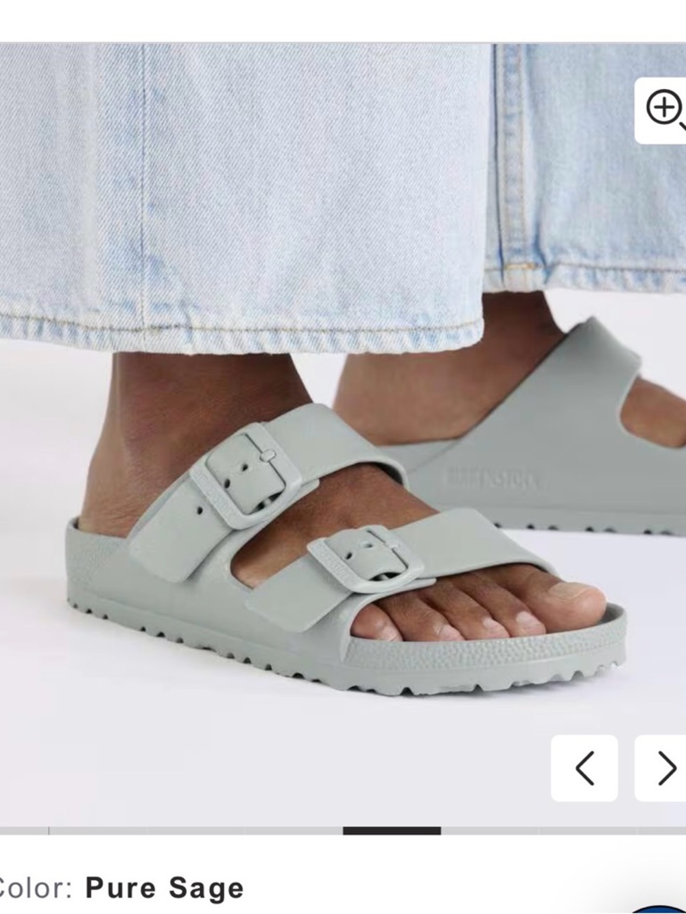 Birkenstock Pure Sage Two-Strap EVA Women’s Sandals